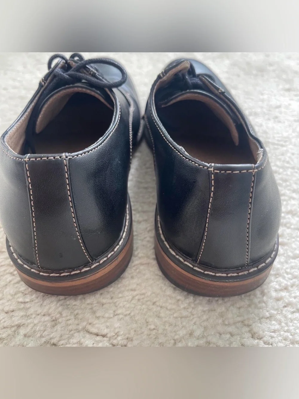 Men's Black Leather Dress Shoes - Classic Monk Strap and Lace Up Derby